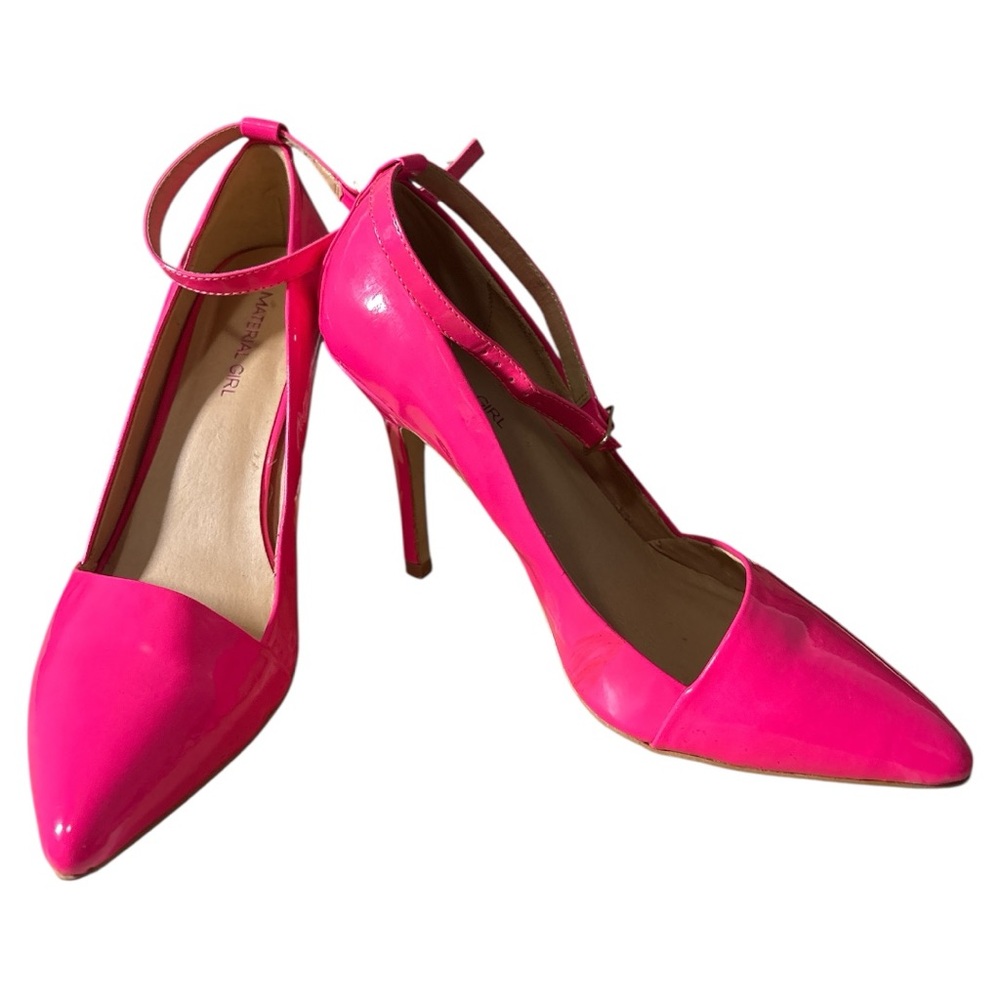 Material Girl Hot Pink Heels